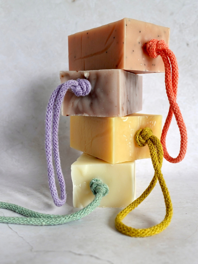 Soap on a rope group shots