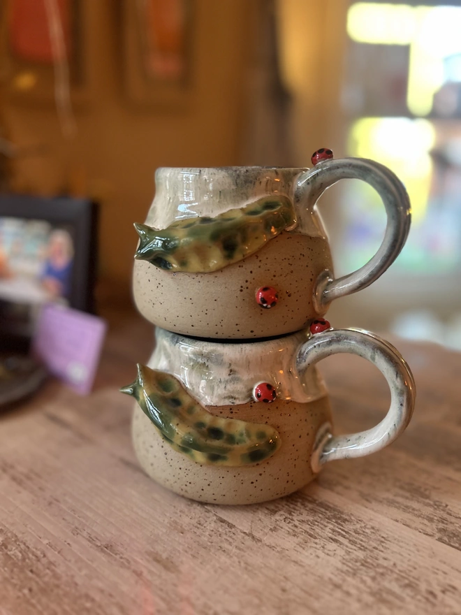 Ceramic Slug Espresso Mug 