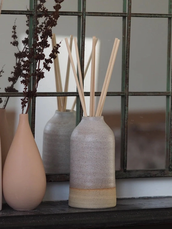 Ceramic Refillable Diffuser Bottle Holly Co