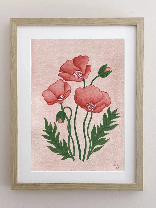 Summer Poppies Painting