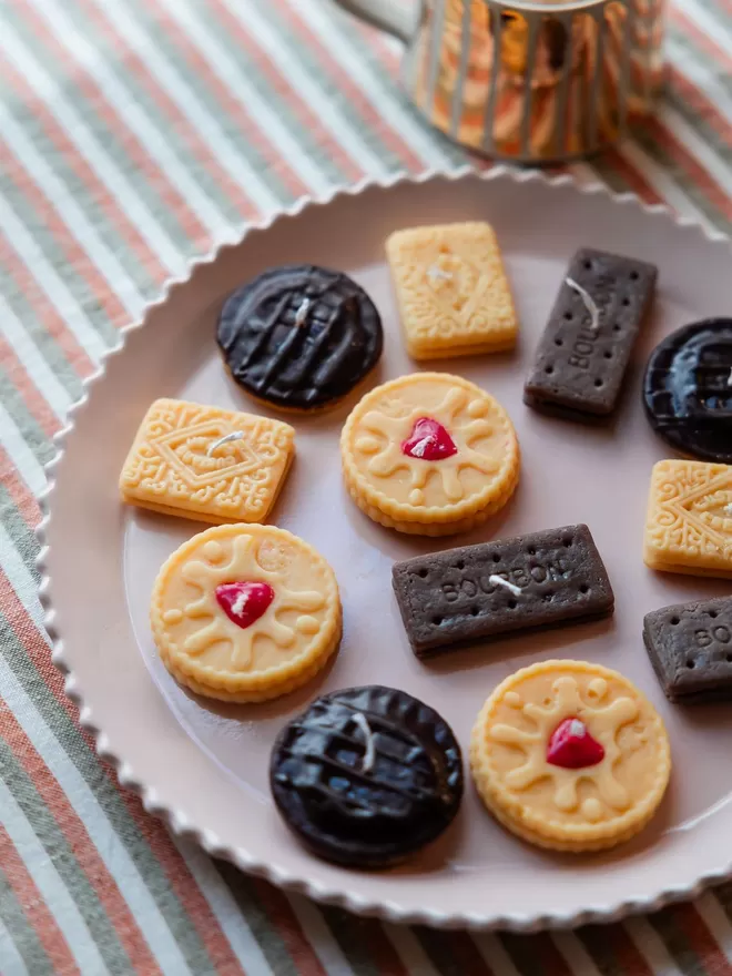 Selection of biscuits 
