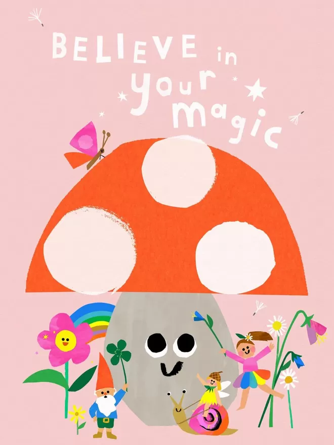 'Believe In Your Magic' Giclee Print