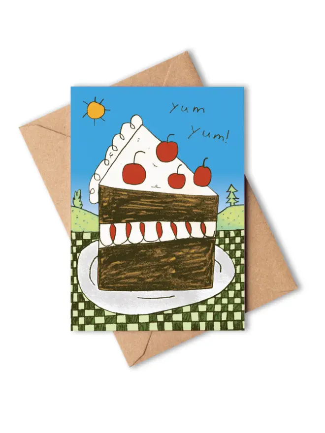 'Yum Yum!' Greeting Card