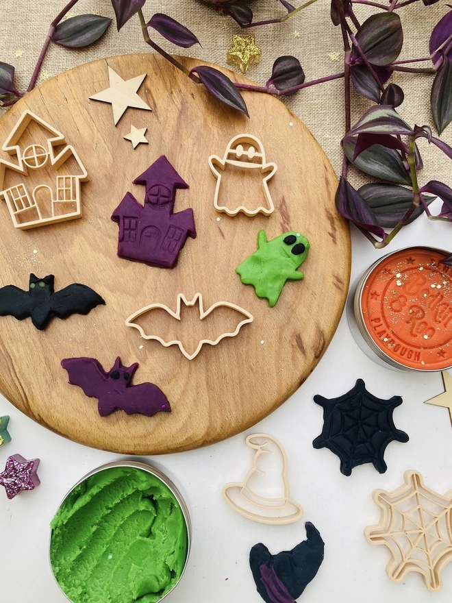 Halloween Playdough Cutters (Set Of 5)