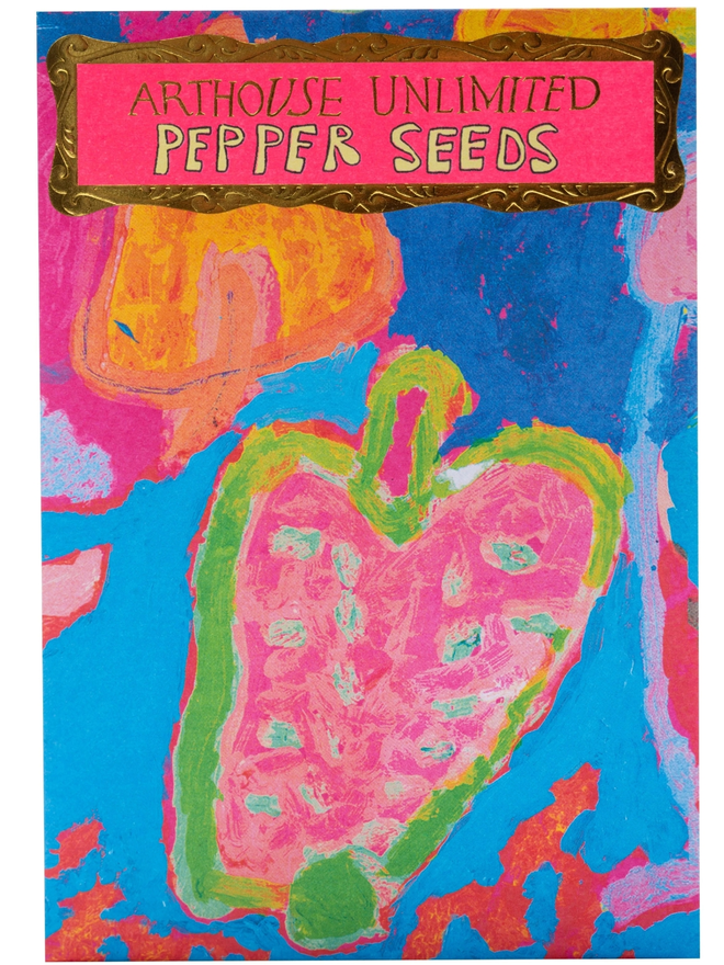 Red pepper seed packets