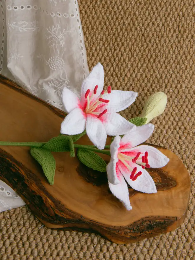 The Way to You Crochet Flower Asiatic Lily