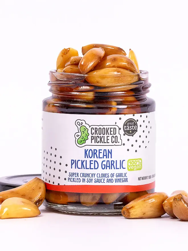 Korean Pickled Garlic