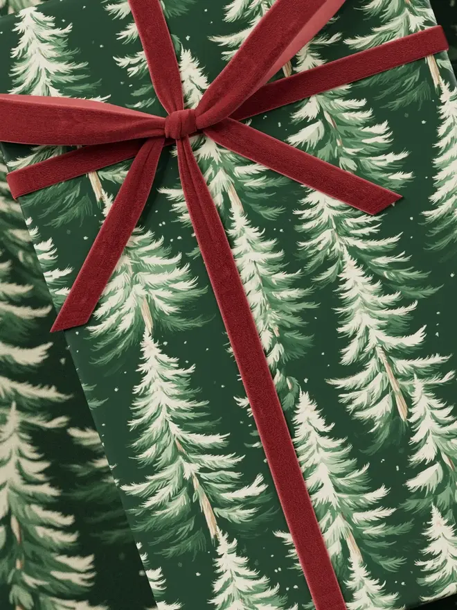 Christmas Tree Wrapping Paper