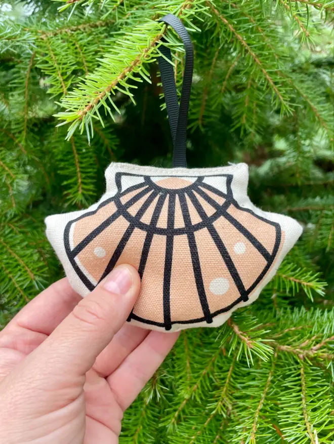 Just Peachy Christmas Tree Decoration