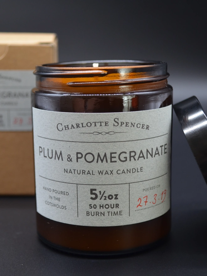 Plum & Pomegranate Candle 