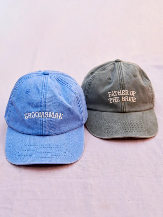 Personalised wedding cap