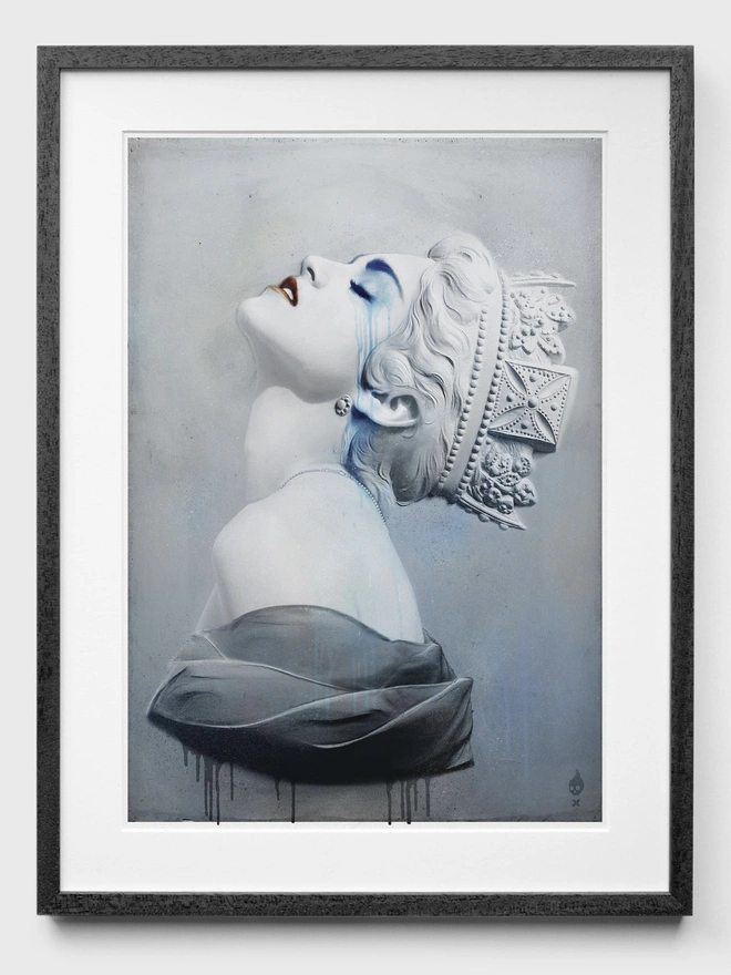 Madonna - Black Frame