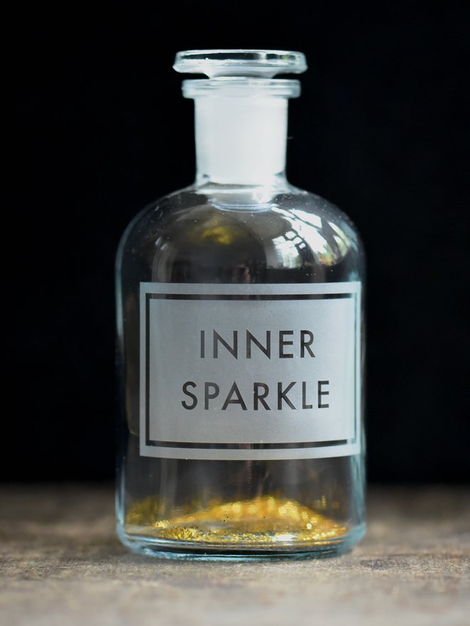 Inner Sparkle Apothecary Bottle