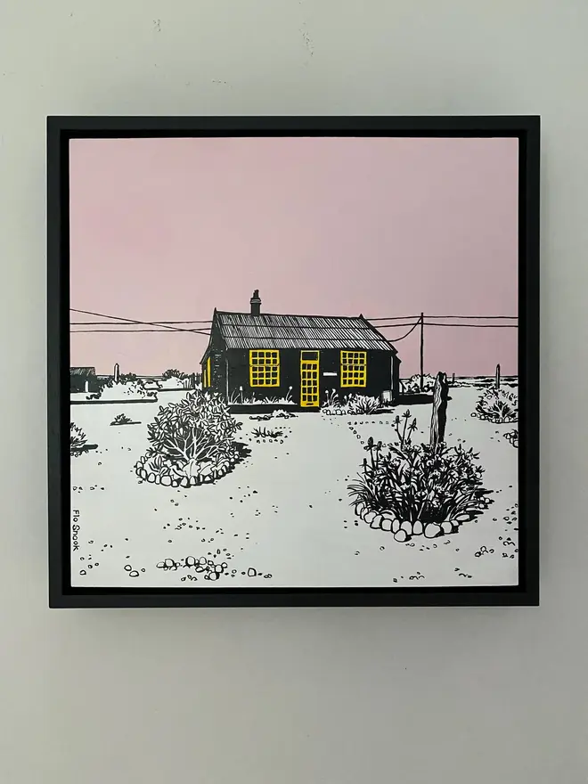 Derek Jarman's Cottage Handmade Cushion 