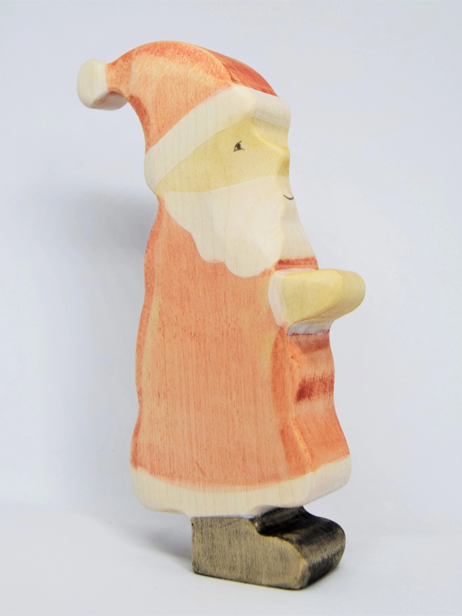 Wooden Father Christmas Toy