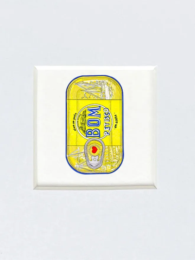 Bom Petisco Sardinas Tinned Sardines Tiny Print