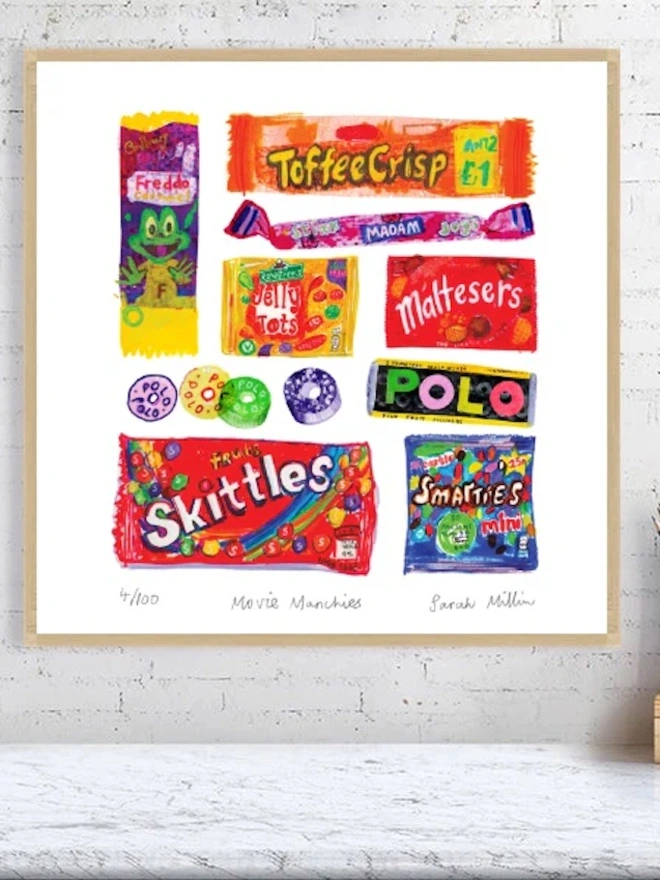 Movie Munchies Fine Art Print