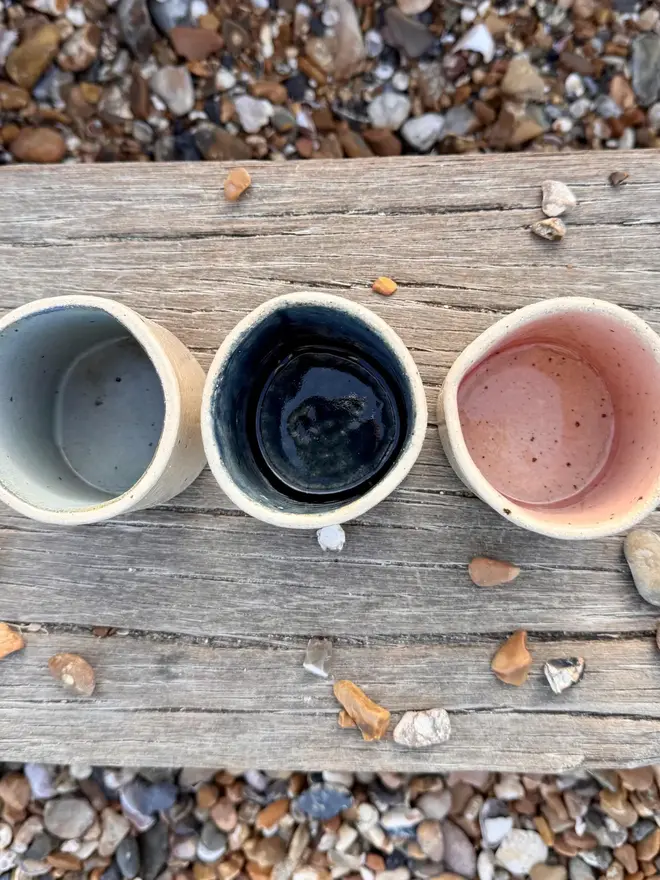 Coastal Style Ceramic Handmade Cup
