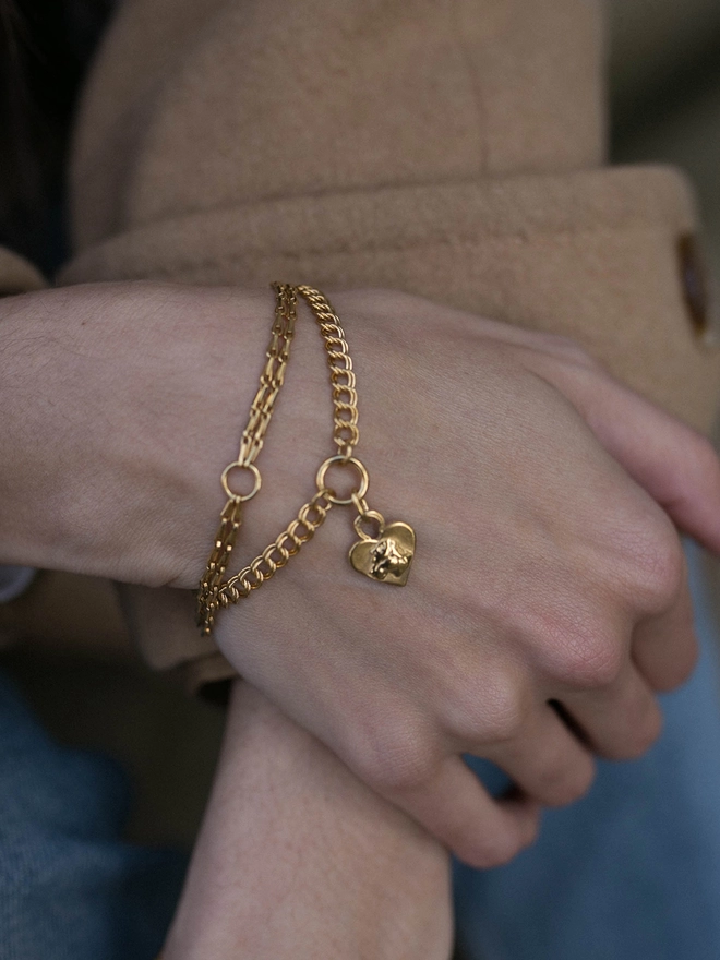 Lioness heart Bracelet