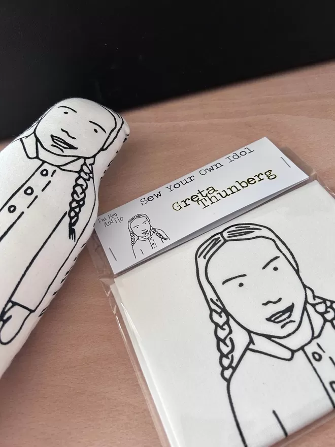 Sew Your Own Idol Kit - Greta Thunberg