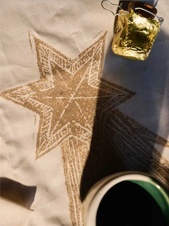 Christmas Star Tablecloth