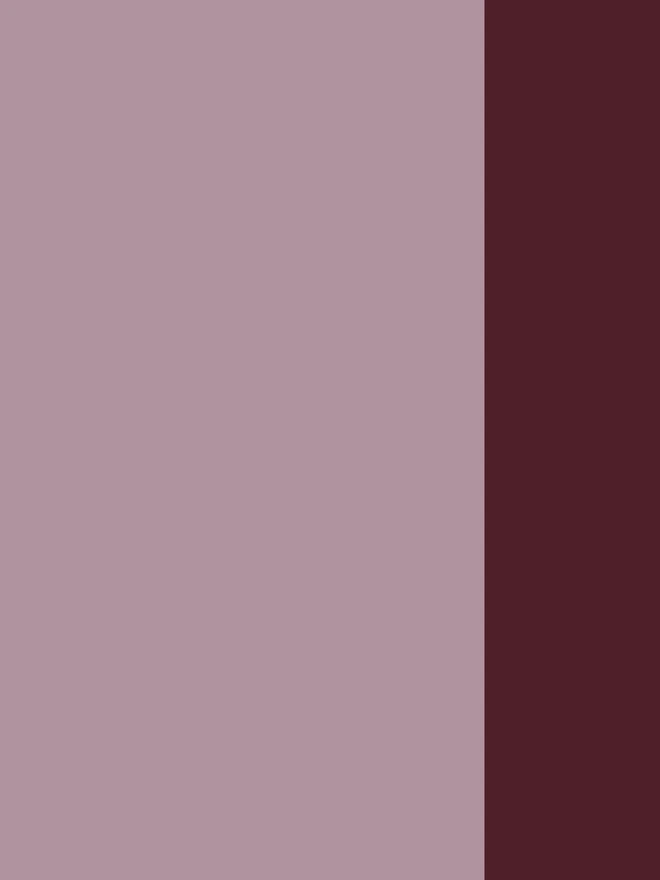 Lilac/Deep Red Border