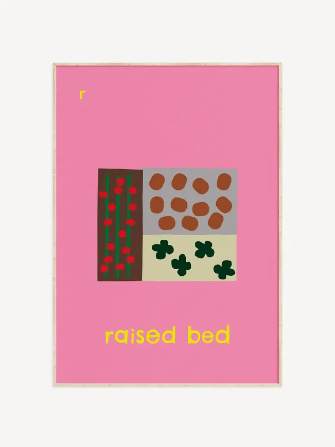 Raised Bed Print