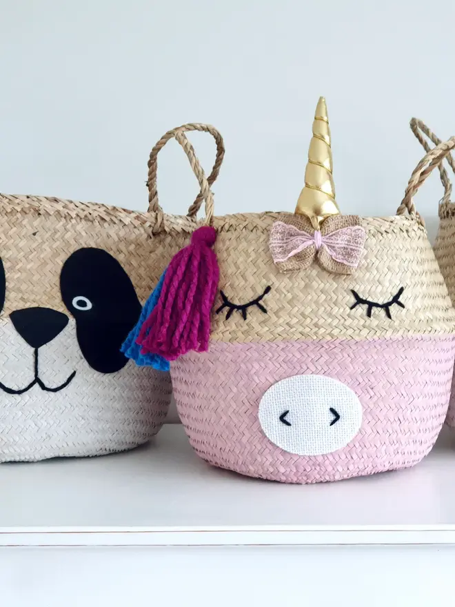 Unicorn Belly Basket