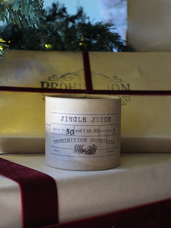 Jingle Juice Cocktail Bauble