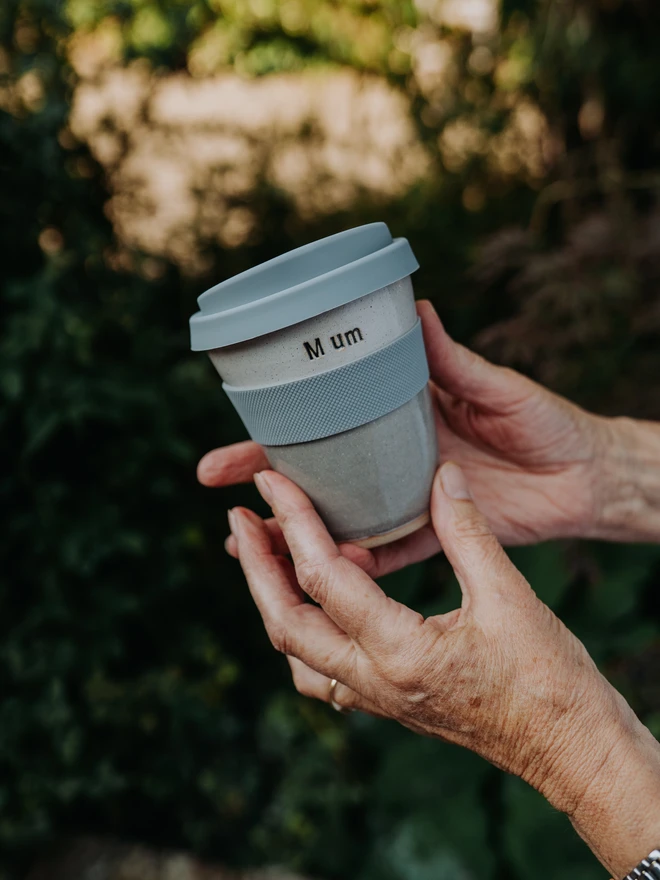 mum ceramic travel mug