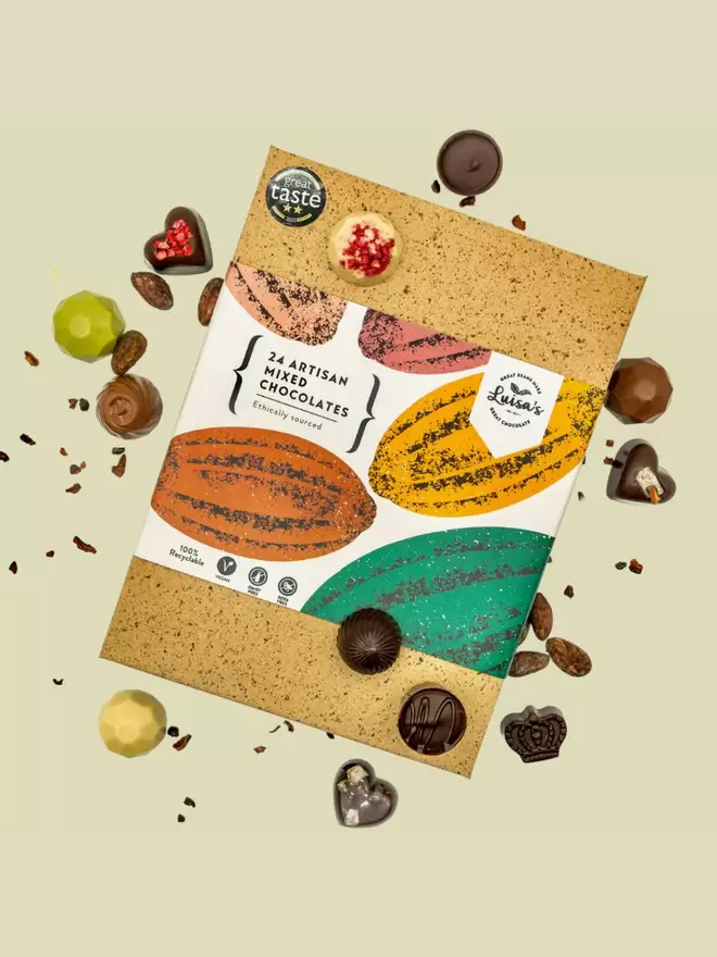 Plant based Artisan Chocolate gift box