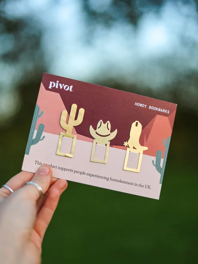 Howdy Cowboy Bookmarks