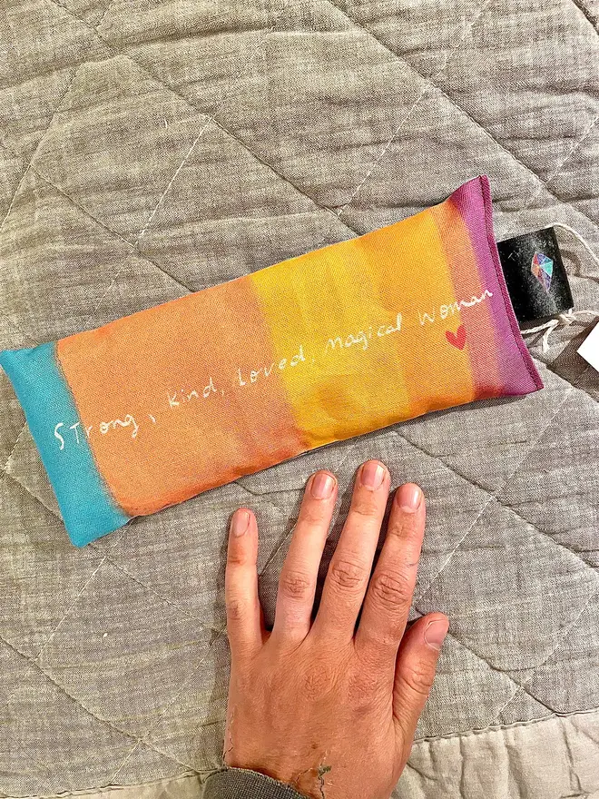 The message hits different when it's weighted and lavender-scented. 