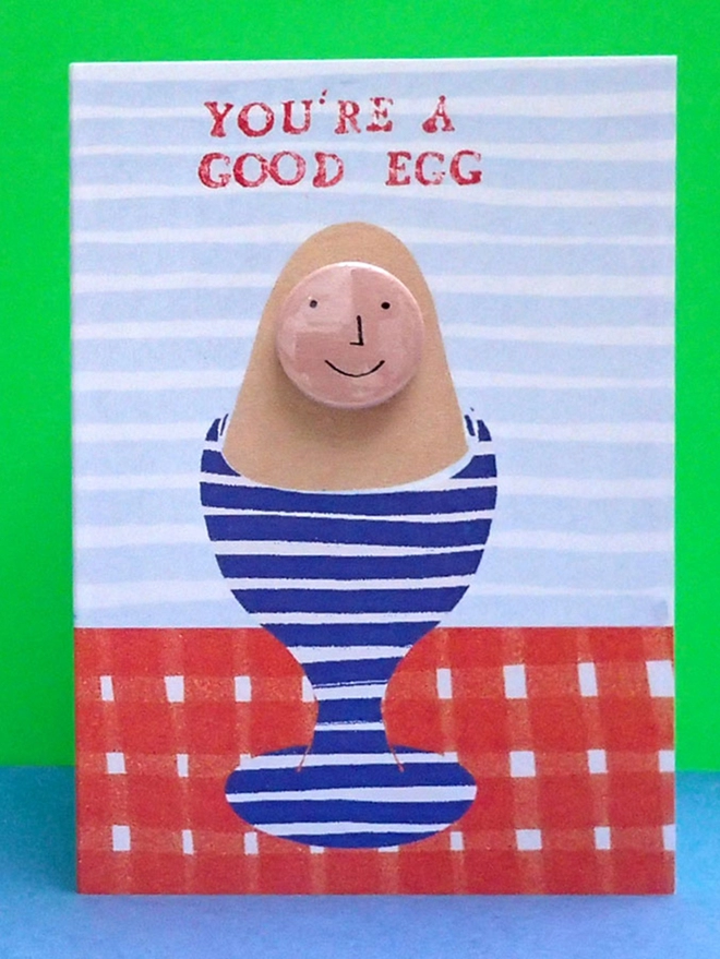 Good Egg Greeting Card