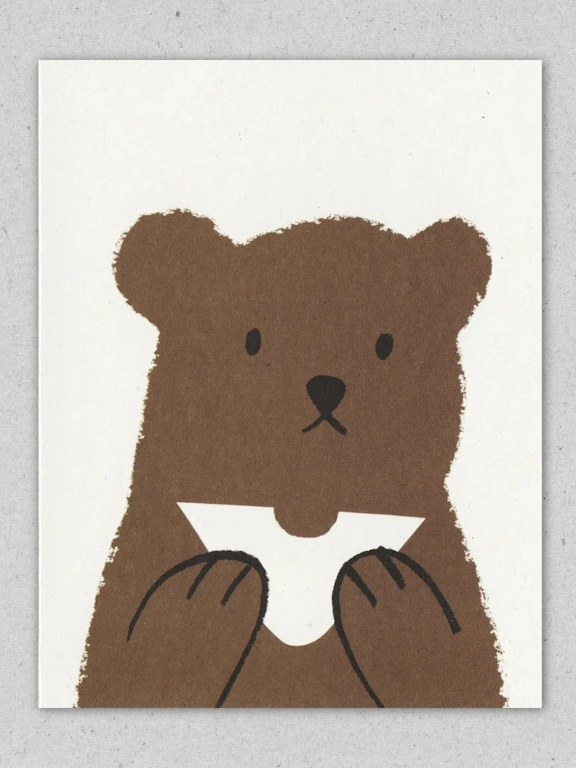 Butty Bear Card