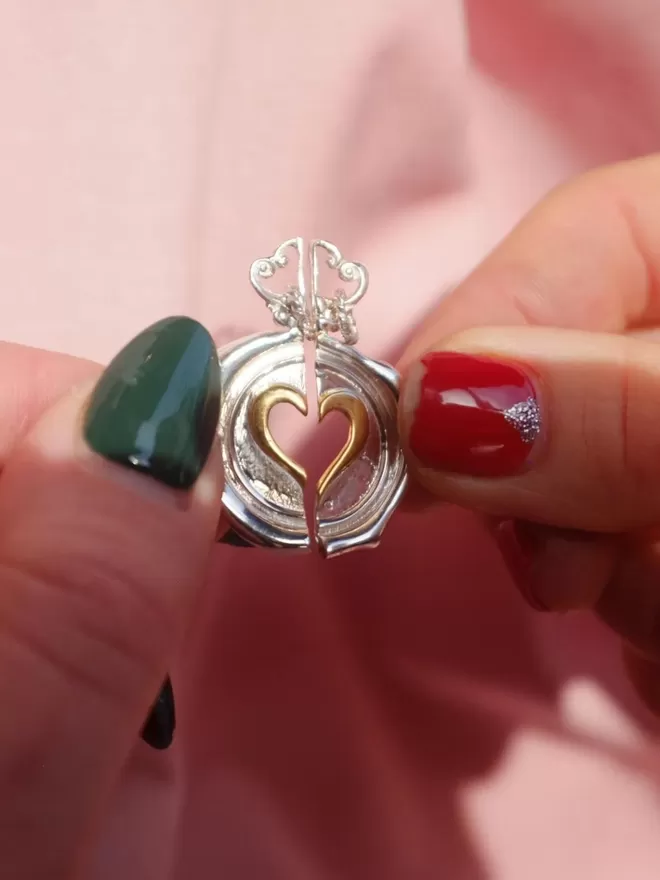 Shared Queen Of Hearts Charms