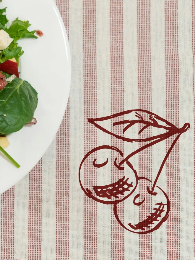fruit tablescloth stickers