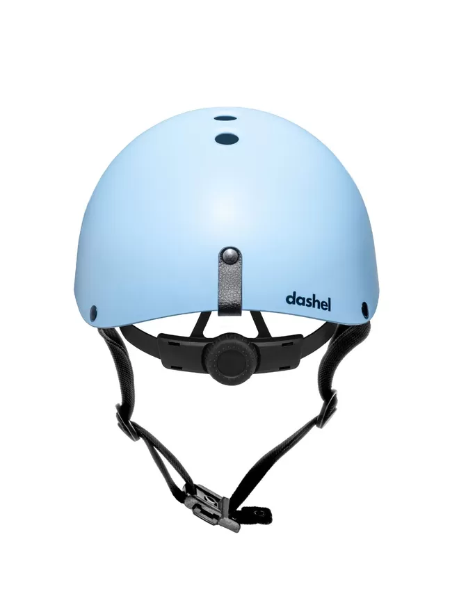Dashel Bike Helmet Sky Blue from the back.