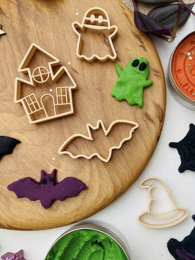 Halloween Playdough Cutters (Set Of 5)