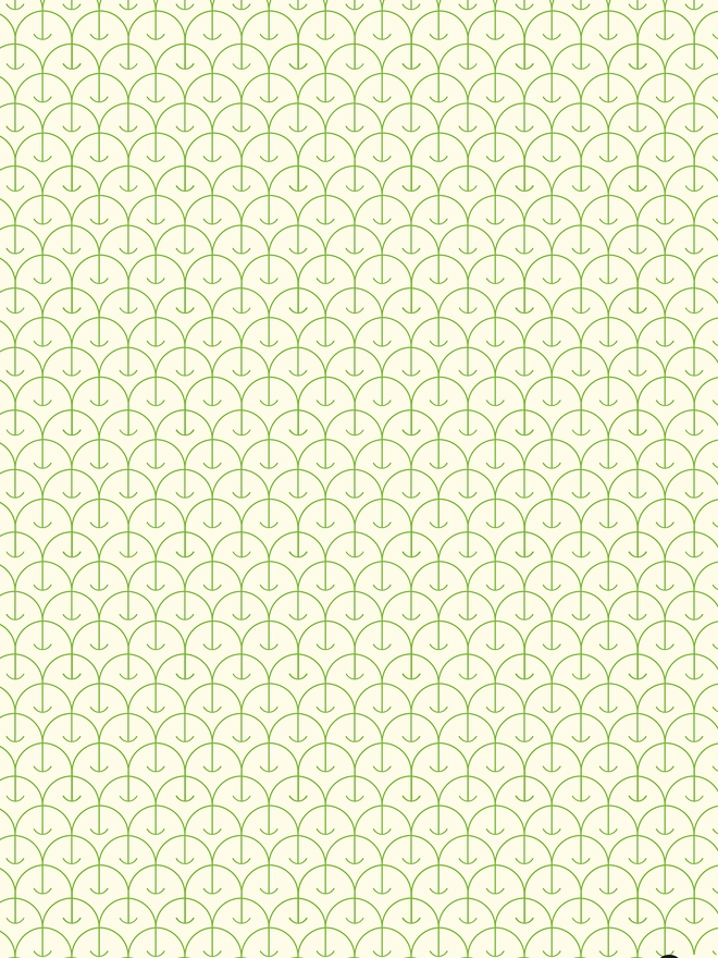 Green Apple Pattern Wrapping paper
