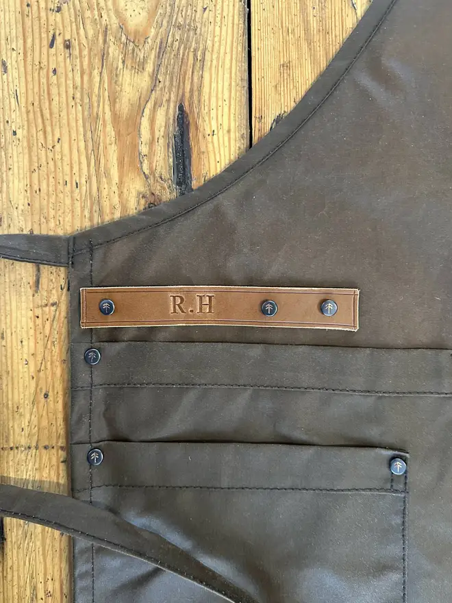 Bespoke Leather Strap up to 3 Initials (+ £17.50)