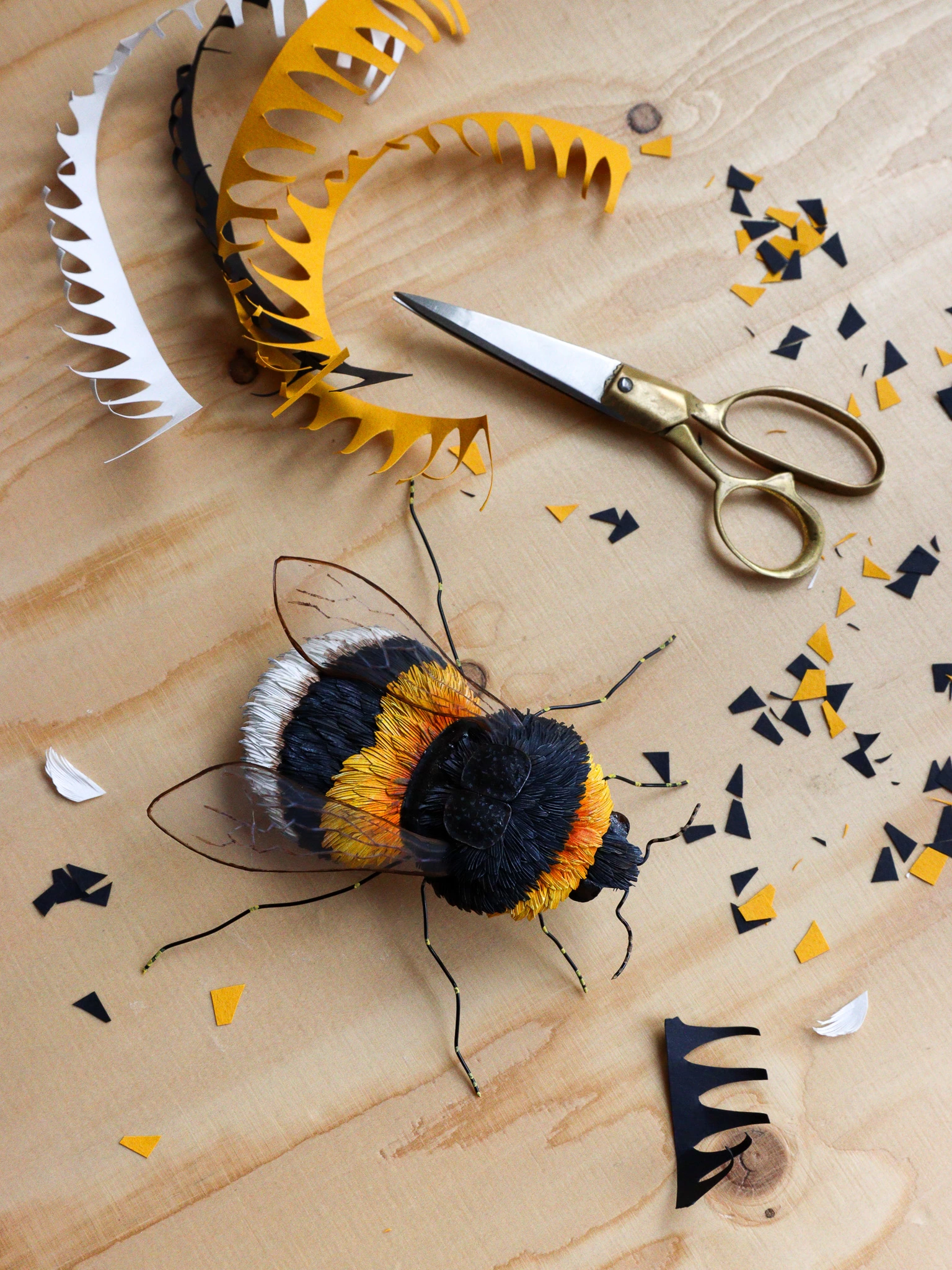 Bee keyring, embroidered bumble bee gifts, Bee  - Folksy