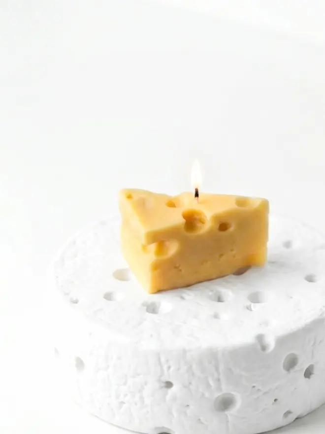 Emmental Cheese Candle