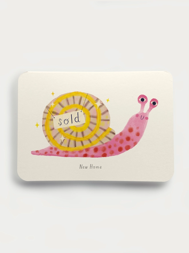 New Home Snail Card