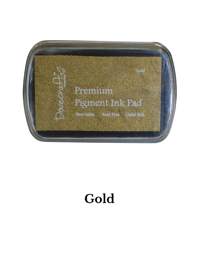 gold ink pad