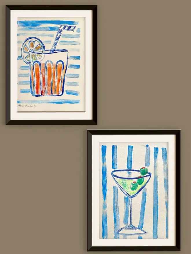 Mara Wanda Martini and negroni originals