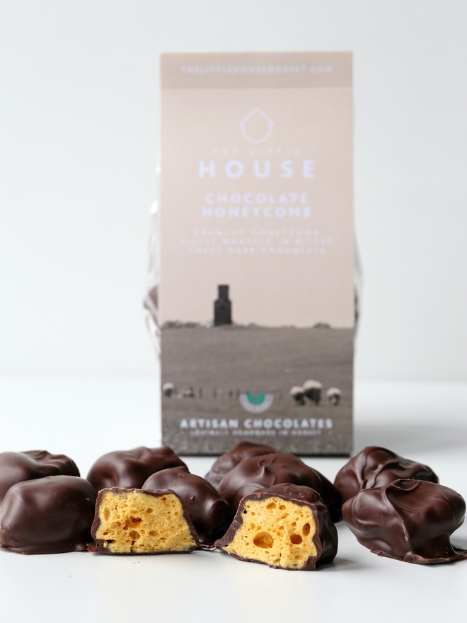 Vegan Honeycomb chocolates