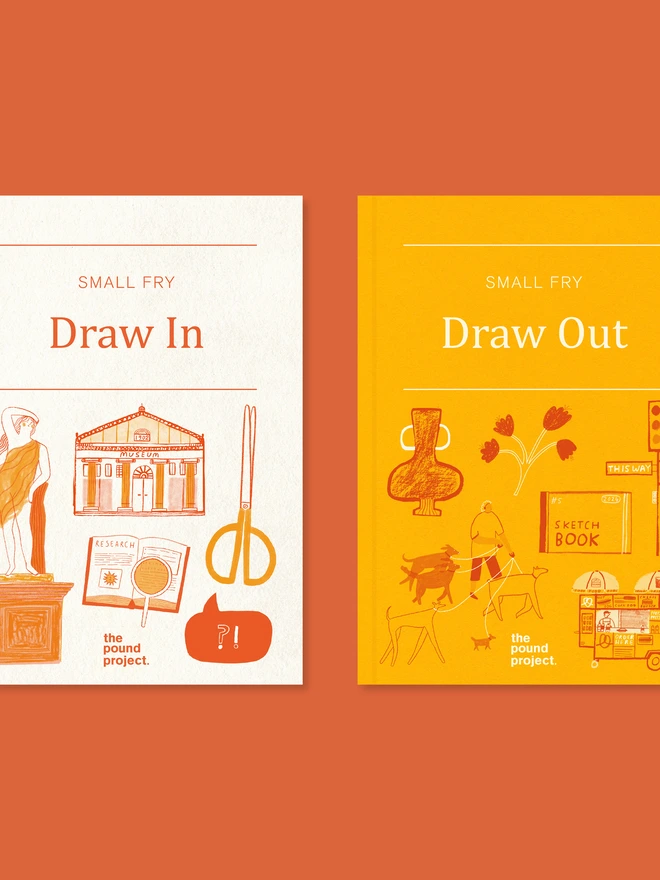 Draw In & Draw Out Illustration Books, Creative Workbook, Fun Drawing Prompts, Art Activity Gift