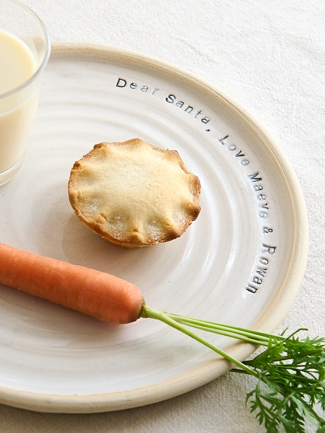 Christmas Eve plate