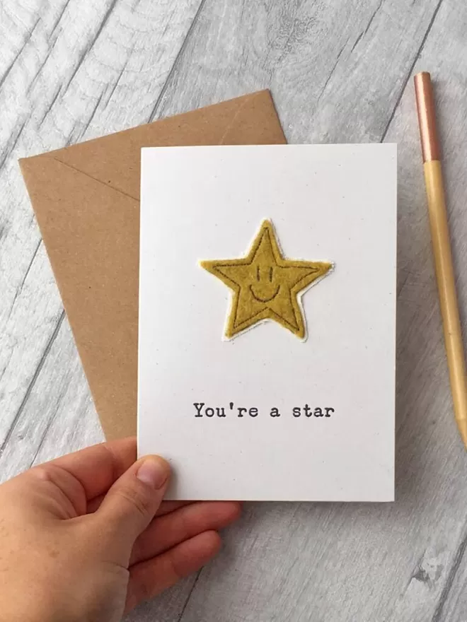 you are a star card